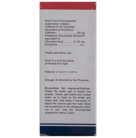 taxim-o cv dry syrup 30 ml